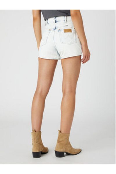 WRANGLER Pantaloni scurți din denim pentru femei W25J1629Z 112332307 albaștri