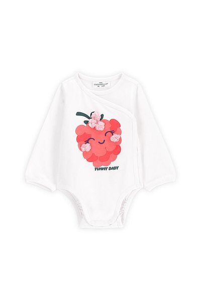 Coccodrillo Body pentru bebeluși WC5112601MGN Alb