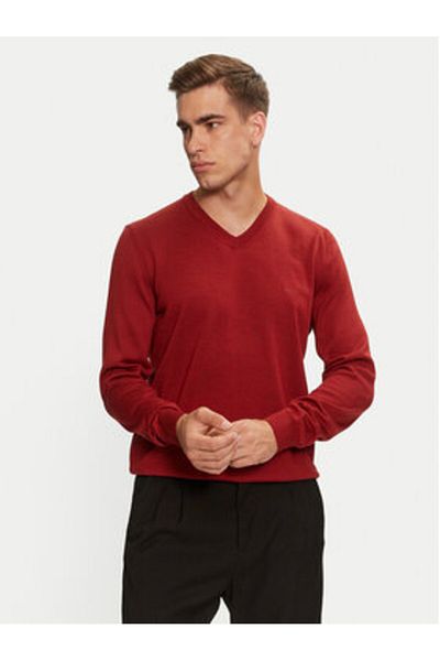 BOSS Men's Sweater 50476363 Red
