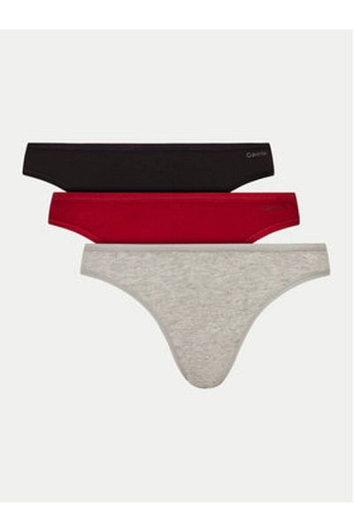 Calvin Klein underwear Women's Set of 3 pairs of classic briefs 000QD5218E Colorful