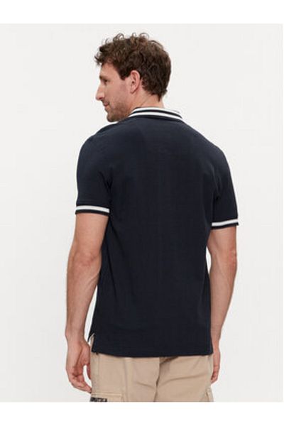 Aeronautica Militare Polo bărbătesc 241PO1758P191 Albastru marin
