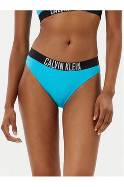 Calvin Klein Calvin Klein Swimwear Slip de bikini pentru femei KW0KW02856 Albastru