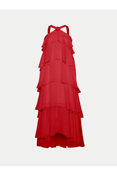 Vero Moda Women's Evening dress red VERO MODA-10295237 SAMBA