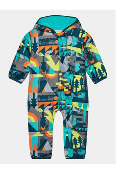Columbia Salopetă de iarnă unisex pentru copii 1516331415 albastră