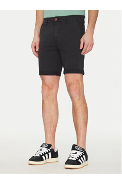 Blend Pantaloni scurți din material pentru bărbați 20717939 Negri