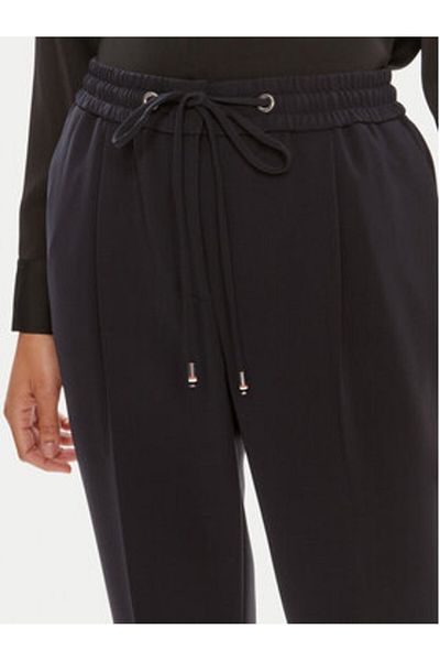 BOSS Pantaloni din material textil pentru femei 50490039 bleumarin