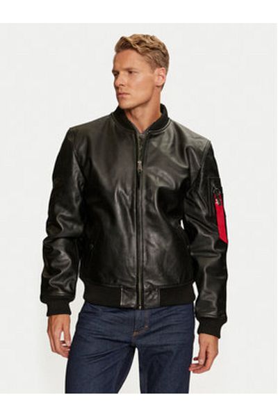 Alpha Industries Geacă bomber bărbătească 138121 neagră