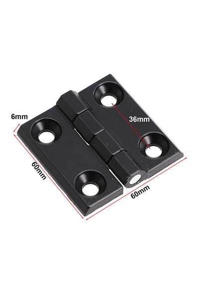 Choice 60x60mm Door Hinges Heavy-duty Backflap Butt Hinges Aluminium Box Electrical Cabinet Window Hinges H