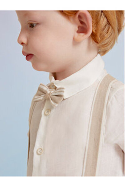 Abel & Lula Set cămașă și pantaloni scurți din material abel lula pentru băie...