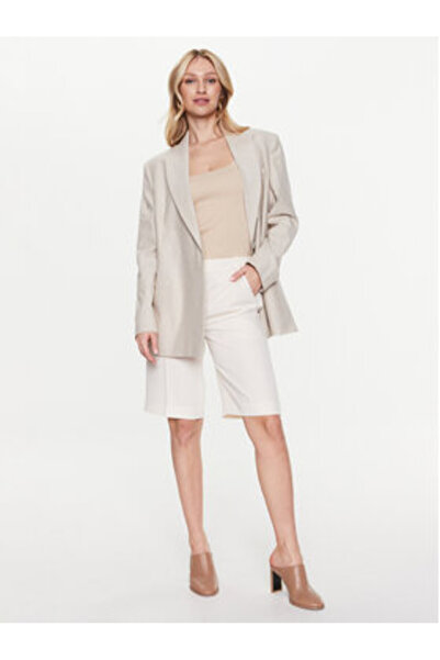 Calvin Klein Calvin Klein Women's Bermuda Shorts K20K205242 Ecru