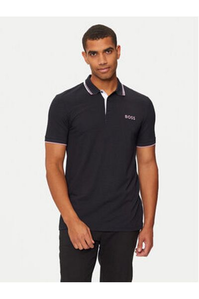 BOSS boss Men's Polo 50469102 Navy Blue