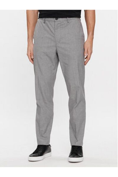 BOSS Men's Fabric Trousers 50509579 Gray