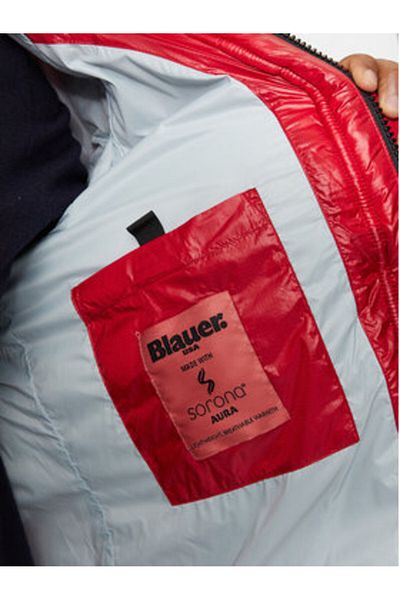 BLAUER Mens Winter Jacket 24WBLUC02234 Red
