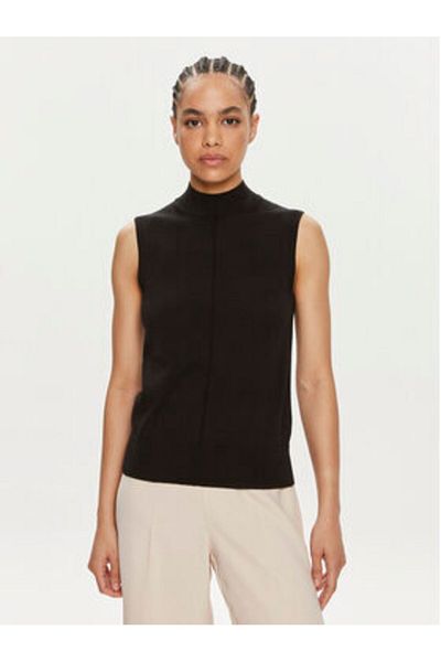 Calvin Klein Pulover cu guler înalt pentru femei K20K207568 negru