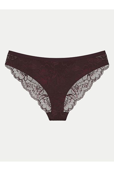 Triumph Women's Brazilian Briefs 10214456 Burgundy
