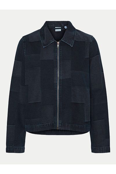 Vero Moda Jachetă din denim pentru femei 10321078 bleumarin