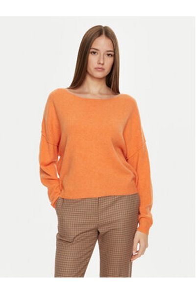American Vintage Women's Sweater DAM225H24 Orange