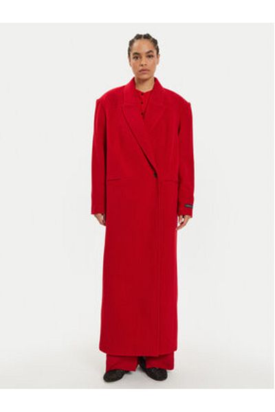 Birgitte Herskind Women's Wool Coat 5381158 Red