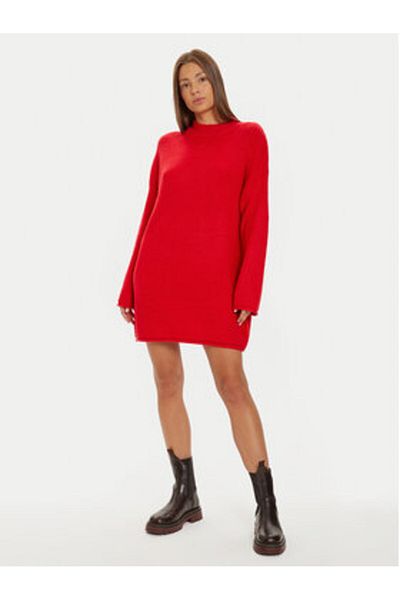 Brave Soul Women's Knitted Dress LK-230EAGLESSB Red