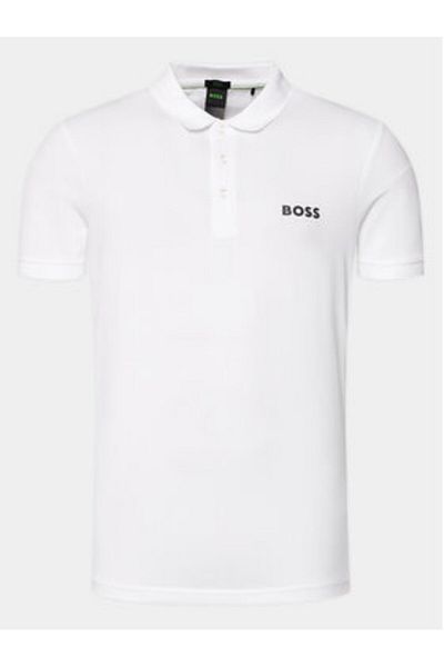 BOSS boss Men's Polo 50512789 White