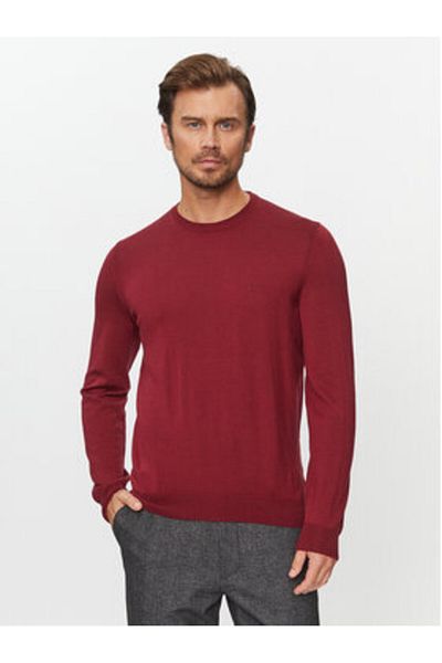 BOSS Men's Sweater 50476364 Red