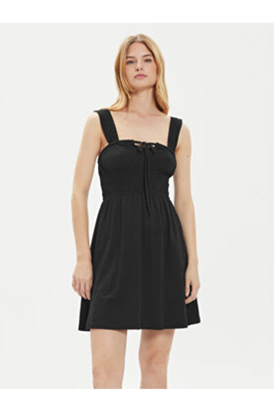 Brave Soul Rochie de vară pentru femei LDRJ-627WINONA Negru