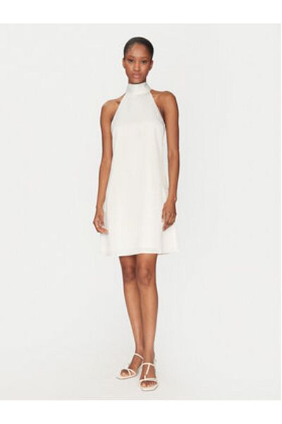 YAS Women's Cocktail Dress 26032326 White