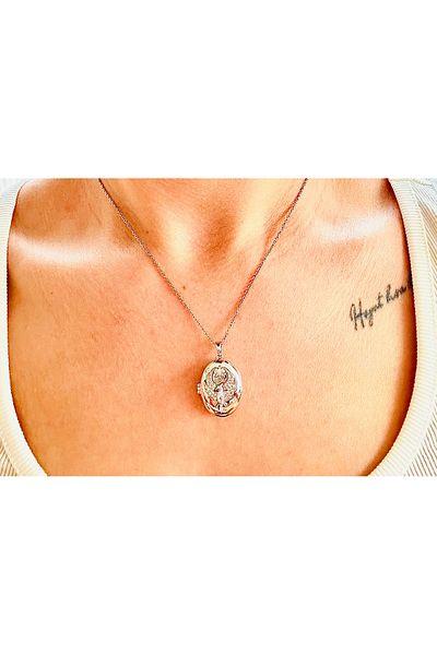 Markiz Takı Famous Alya Necklace 40 cm + 5 cm Chain