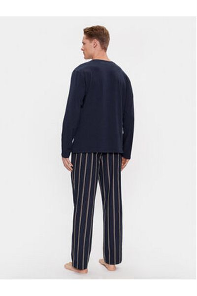 BOSS Men's Pajamas 50488084 Navy Blue