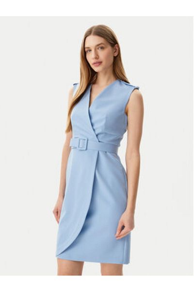 Artigli Rochie de cocktail pentru femei ACAB000846 Albastru deschis