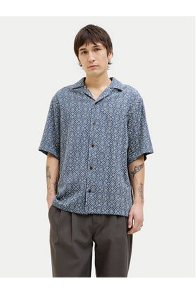 Jack & Jones Cămașă bărbătească Jack Jones 12273289 Albastră