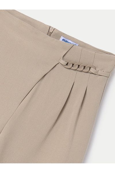 MAYORAL Girl's Cloth Pants 7543 Beige