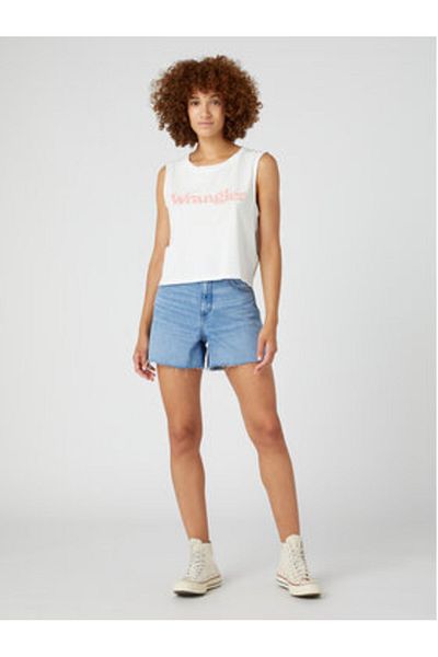 WRANGLER Pantaloni scurți din denim pentru femei W25H73191 112332278 albaștri