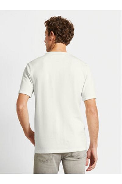 BUGATTI Men's T-Shirt 8350 55024A White