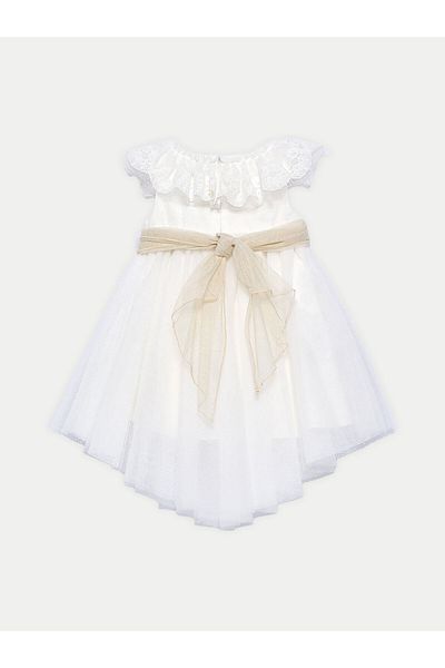 Abel & Lula abel lula Girl Elegant Dress 5006 White