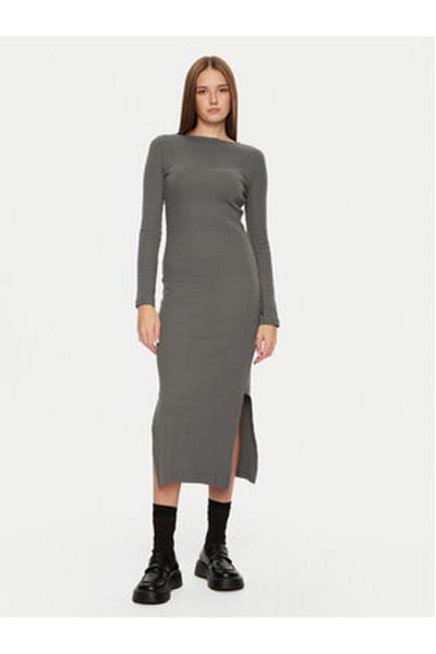 Brave Soul Women's Casual Dress LDRJ-624CAMILA Gray
