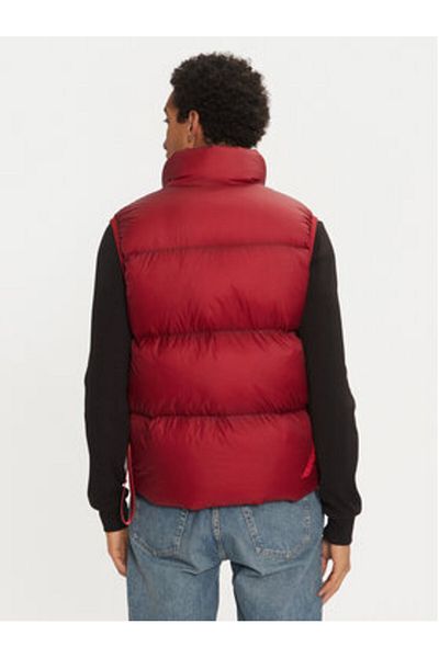 after label Men's Vest A00001 Red