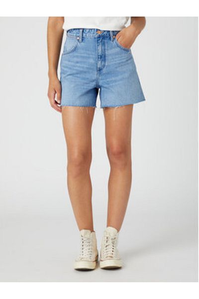 WRANGLER Pantaloni scurți din denim pentru femei W25H73191 112332278 albaștri