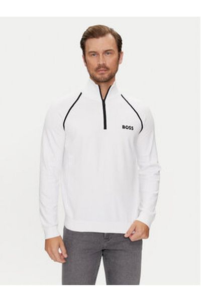 BOSS boss Men's Sweater 50519377 White