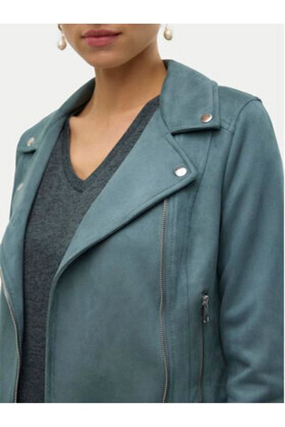 Vero Moda Jachetă din piele ecologică pentru femei 10300938 Verde