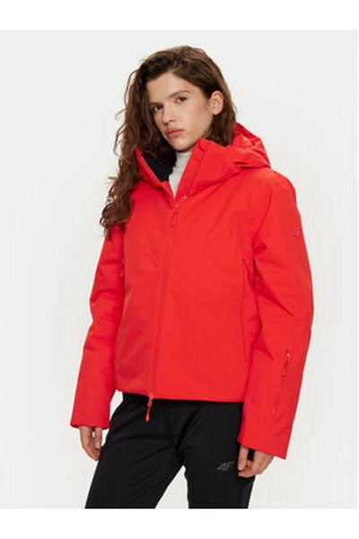 4F Women's Ski Jacket 4FWAW24TTJAF582 Red