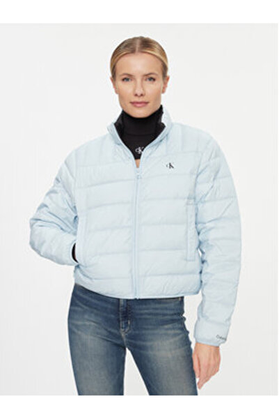 Calvin Klein Jeans Γυναικείο Μπουφάν με Πούπουλα J20J222585 Μπλε