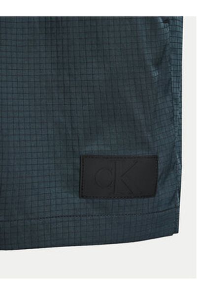 Calvin Klein Pantaloni scurți de baie pentru bărbați KM0KM01023 Negri