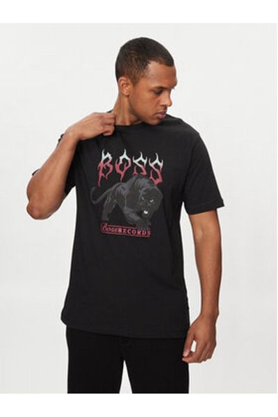 BOSS Tricou bărbați boss 50510223 negru