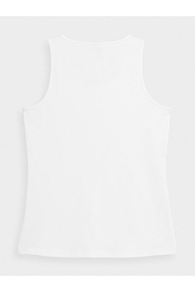 4F Top pentru femei 4FSS23TTSHF581 Alb
