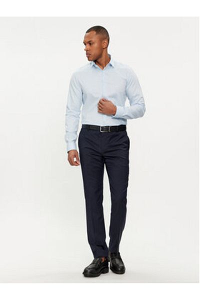 Calvin Klein Cămașă bărbătească K10K112884 Albastru deschis