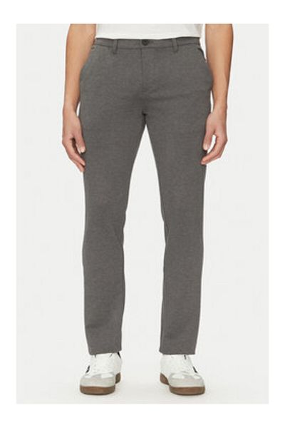 Blend Men's fabric trousers 20716659 Gray