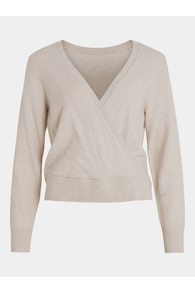 VILA Women's Sweater 14092042 Beige