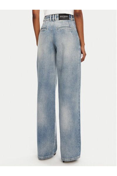 BALMAIN Blugi de damă DF0ML095DF17 albaștri