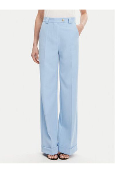 MARYLEY Women's fabric trousers 25EB537/M26/43MA Sky blue